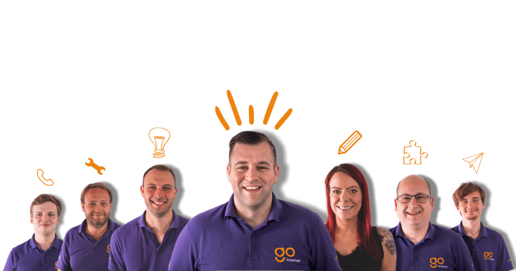 Go Internet Team Isle of Wight and Hampshire Internet broadband company